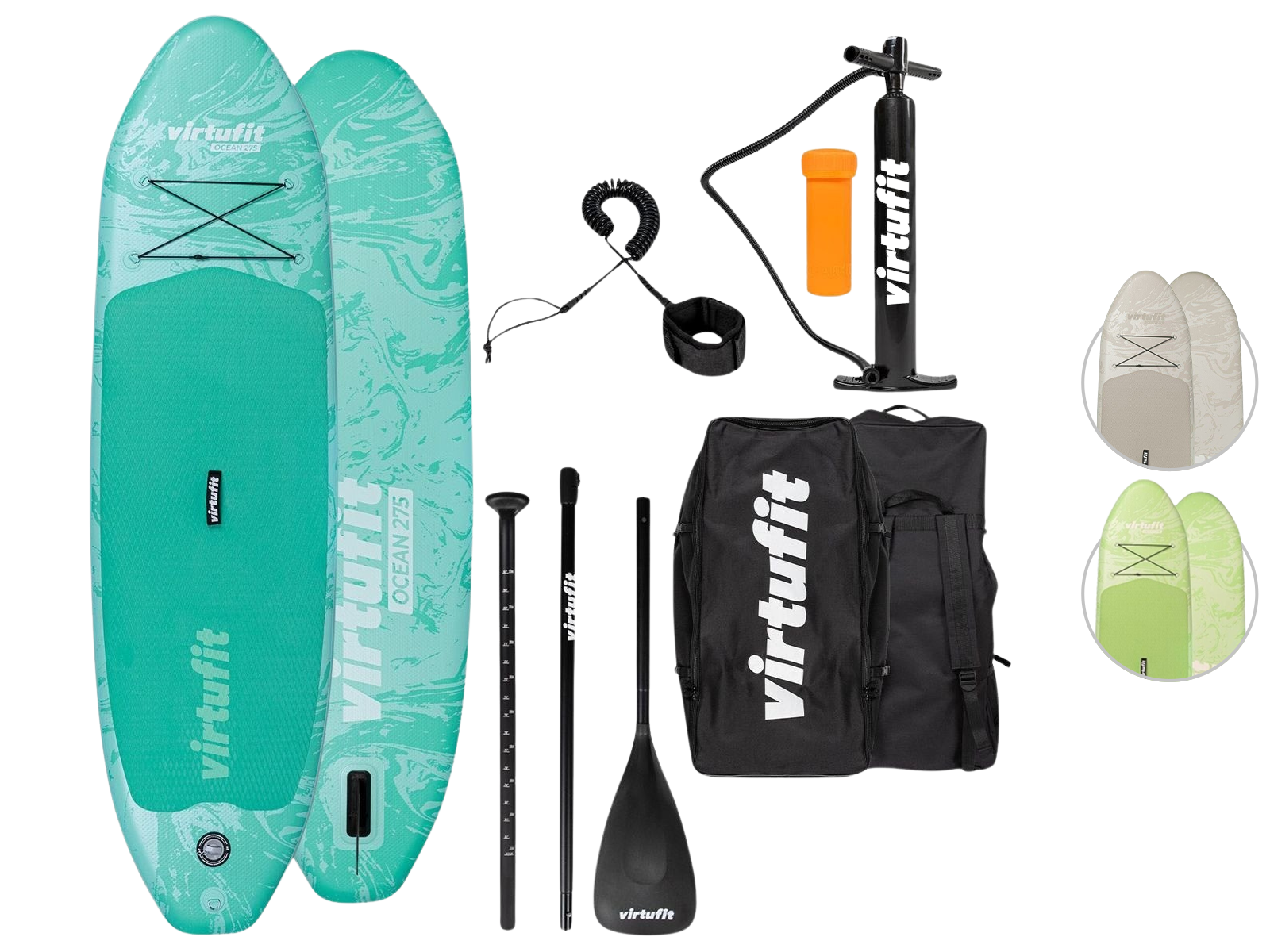 VirtuFit Planche de SUP Ocean 275, Kit complet