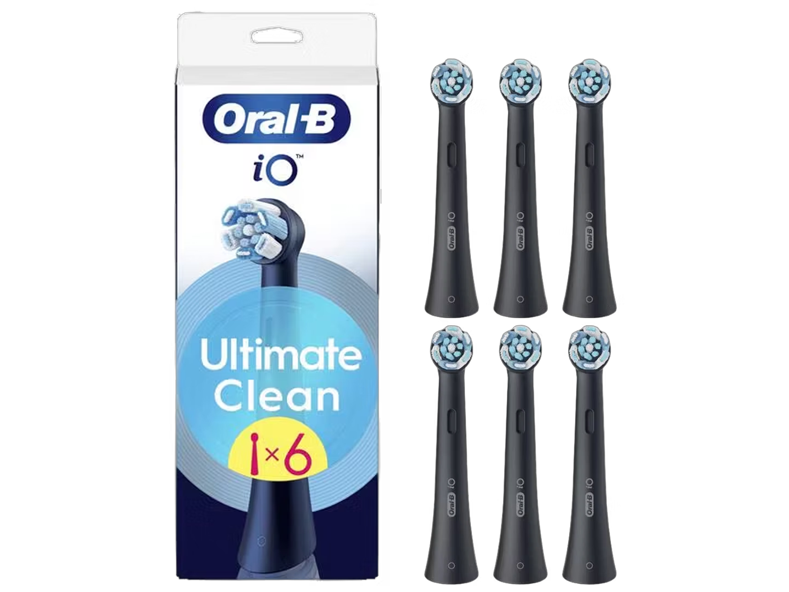 6x Oral-B iO Ultimate Clean Opzetborstel XXL