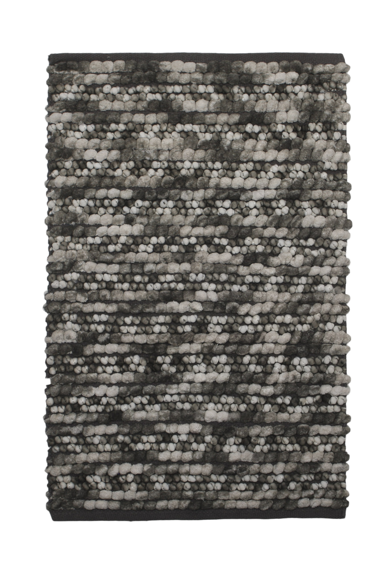 Heckett Lane Tapis de bain Brenda, 60 x 100, Gris foncé