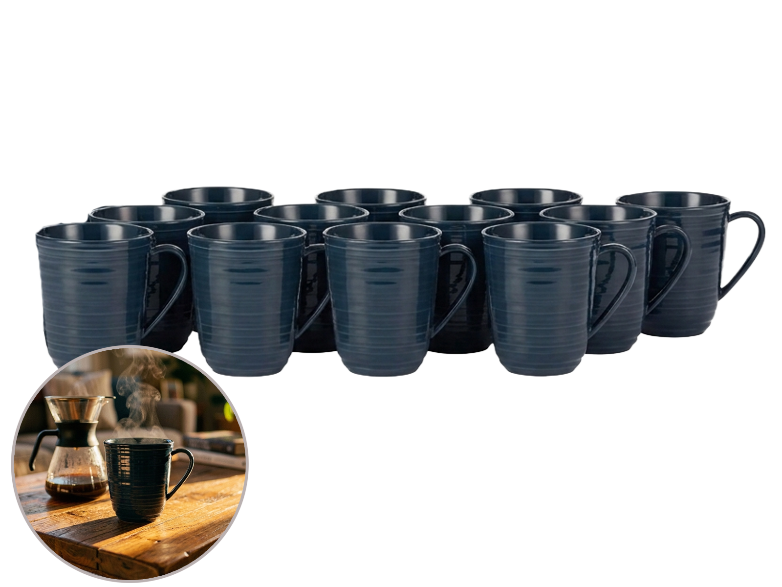 12x Comptoir de Famille Mok, 300 ml