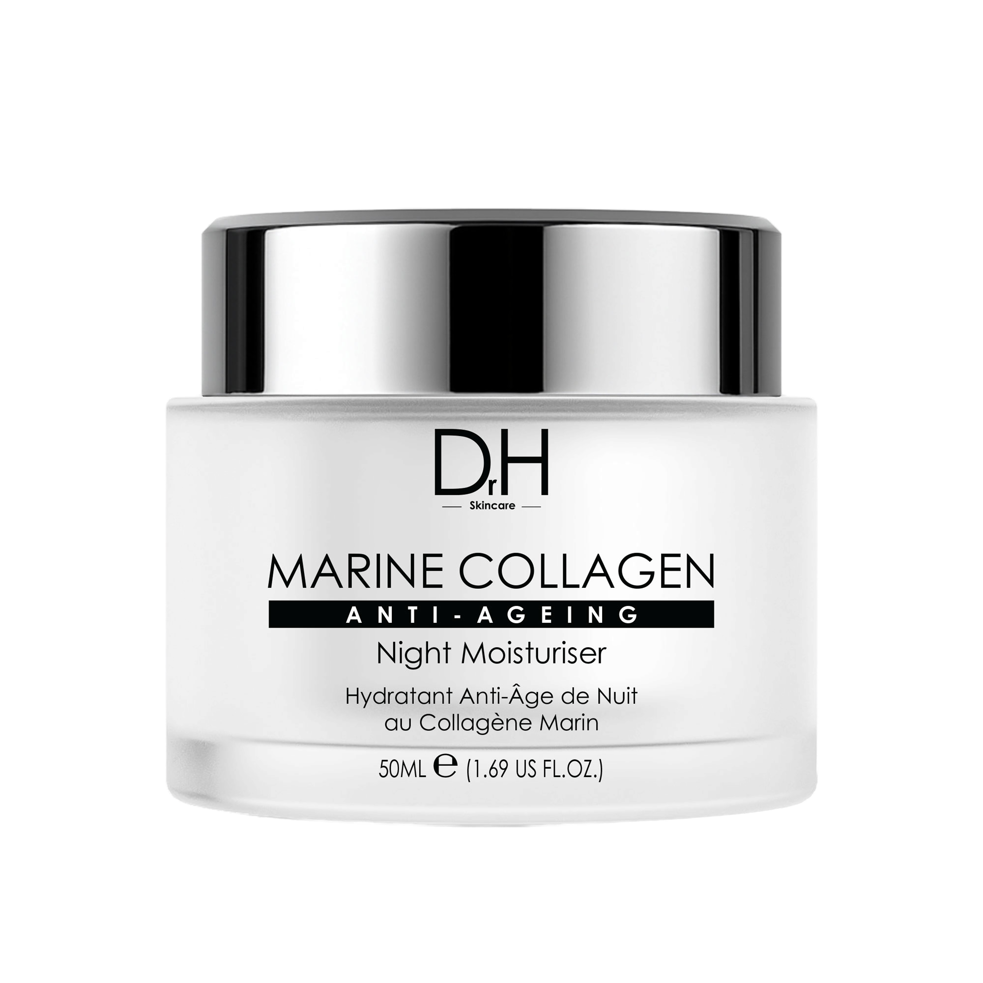 Dr. Crème hydratante de nuit au collagène marin H, 50 ml