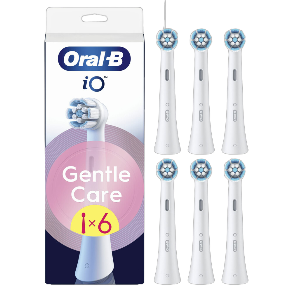 6x Oral-B iO Gentle Care Aufsteckbürste