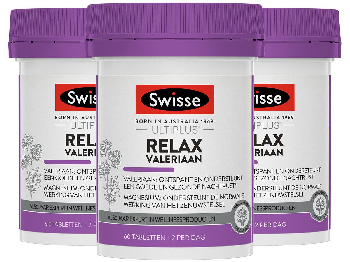 swisse-valeriaan-3x-60-tabletten
