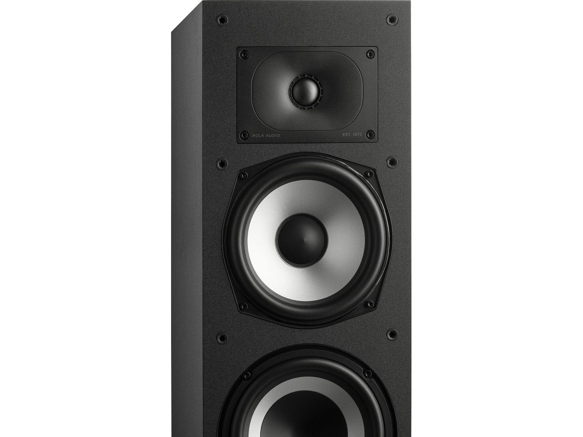 denon-versterker-2x-polk-audio-speaker