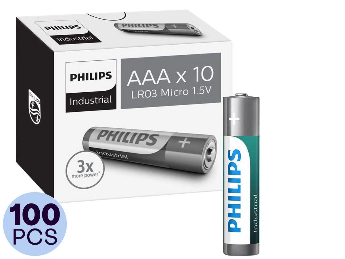 100x-philips-industrial-batterijen-aaaaa