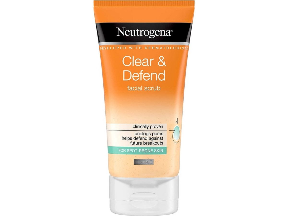 6x-neutrogena-clear-defend-facial-scrub-150-ml