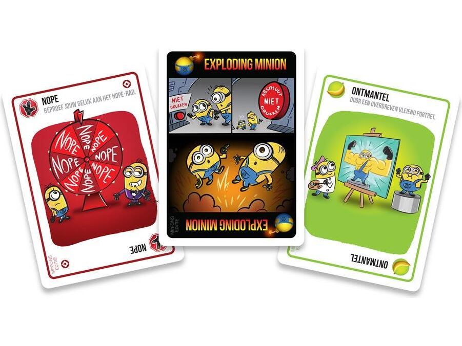 Exploding Minions + Dobble Minions Aanbieding - iBOOD