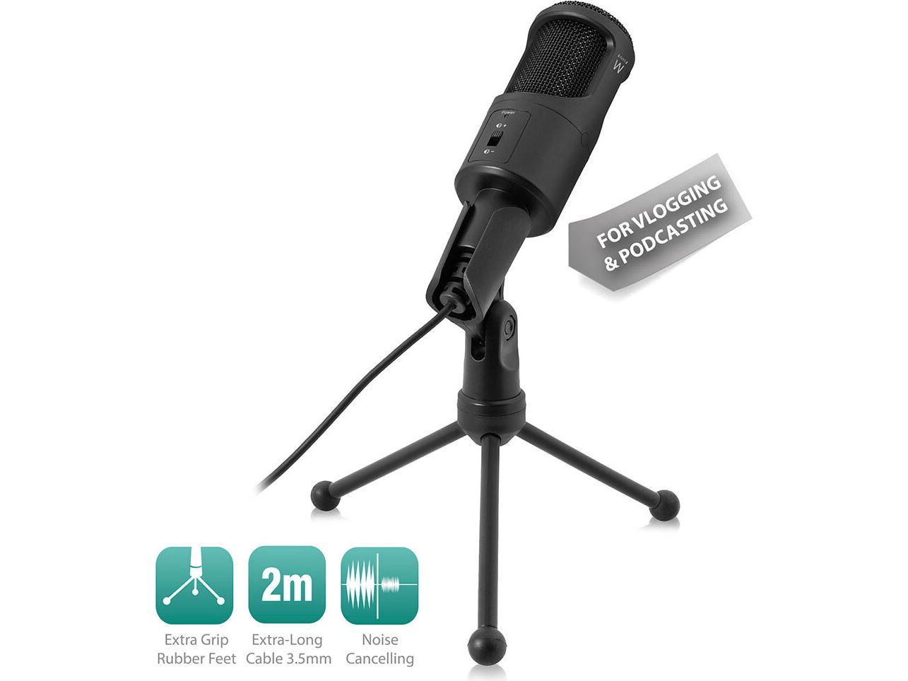 ewent-multimedia-microfoon-standaard