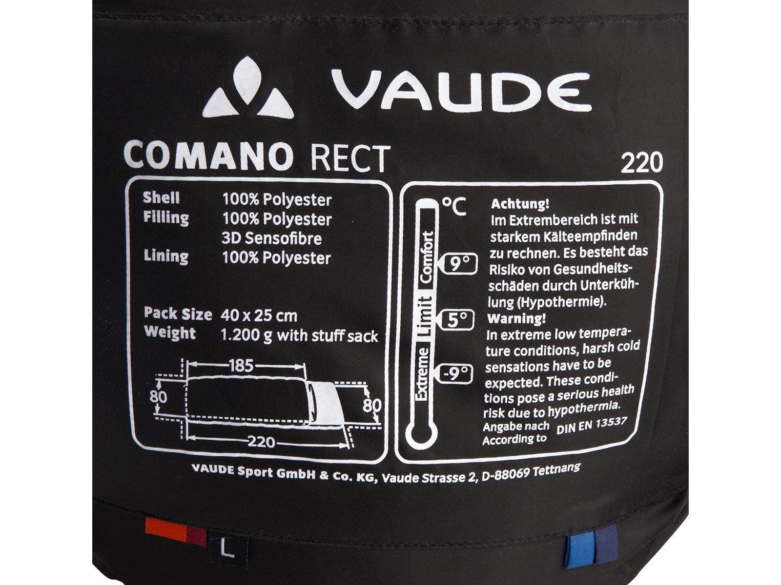 vaude-se-comano-schlafsack