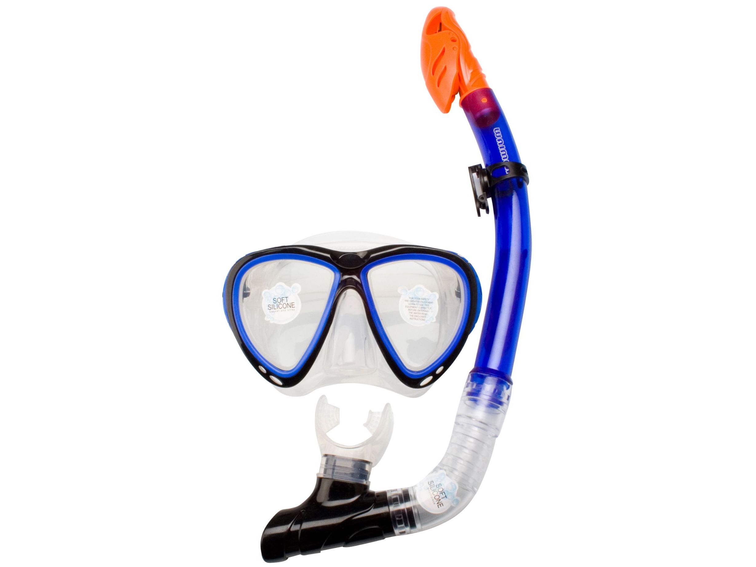 duikmasker-met-silicone-snorkel