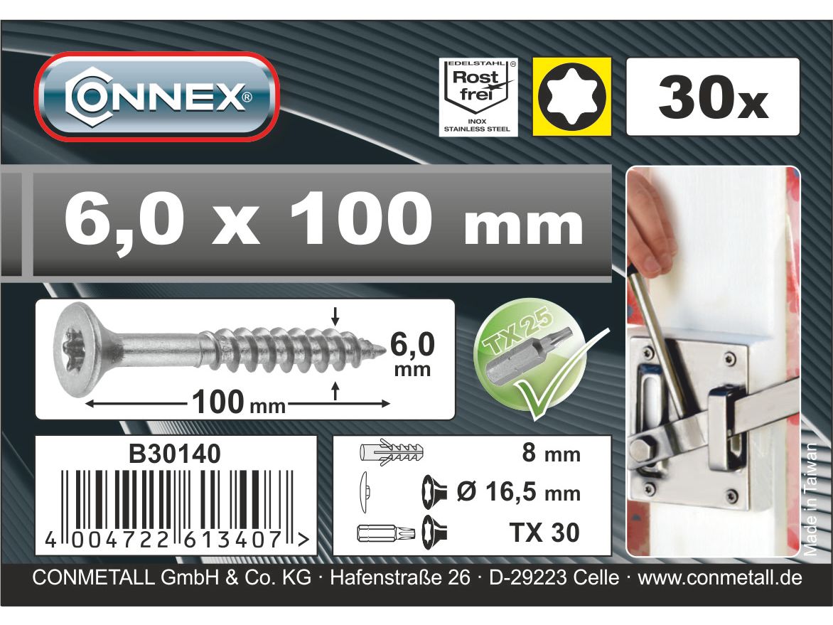 30-connex-tx30-schrauben-60-x-100-mm