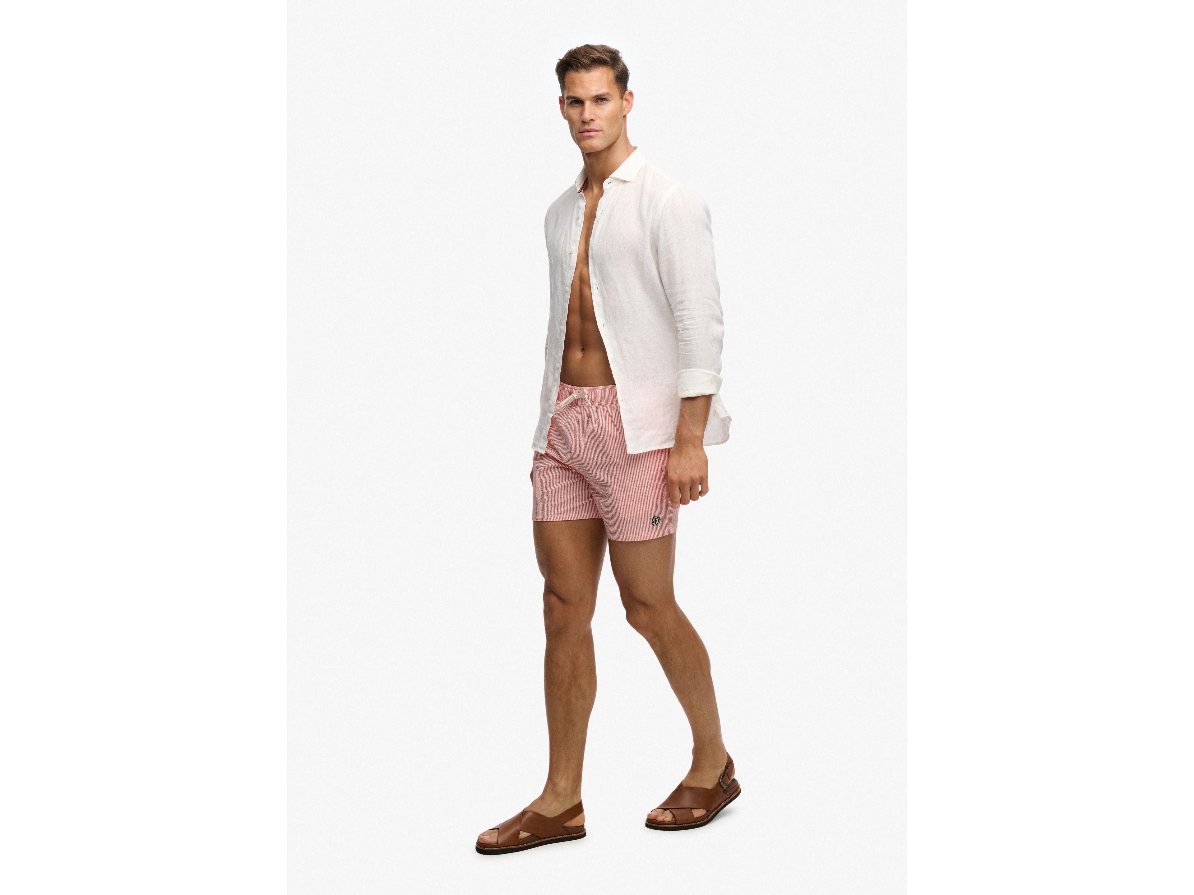 m-sugar-coral-white-thin-stripe-kzl-m3010261a-seer-sucker-15-swim-short-superdry-superdry-studios-product-0