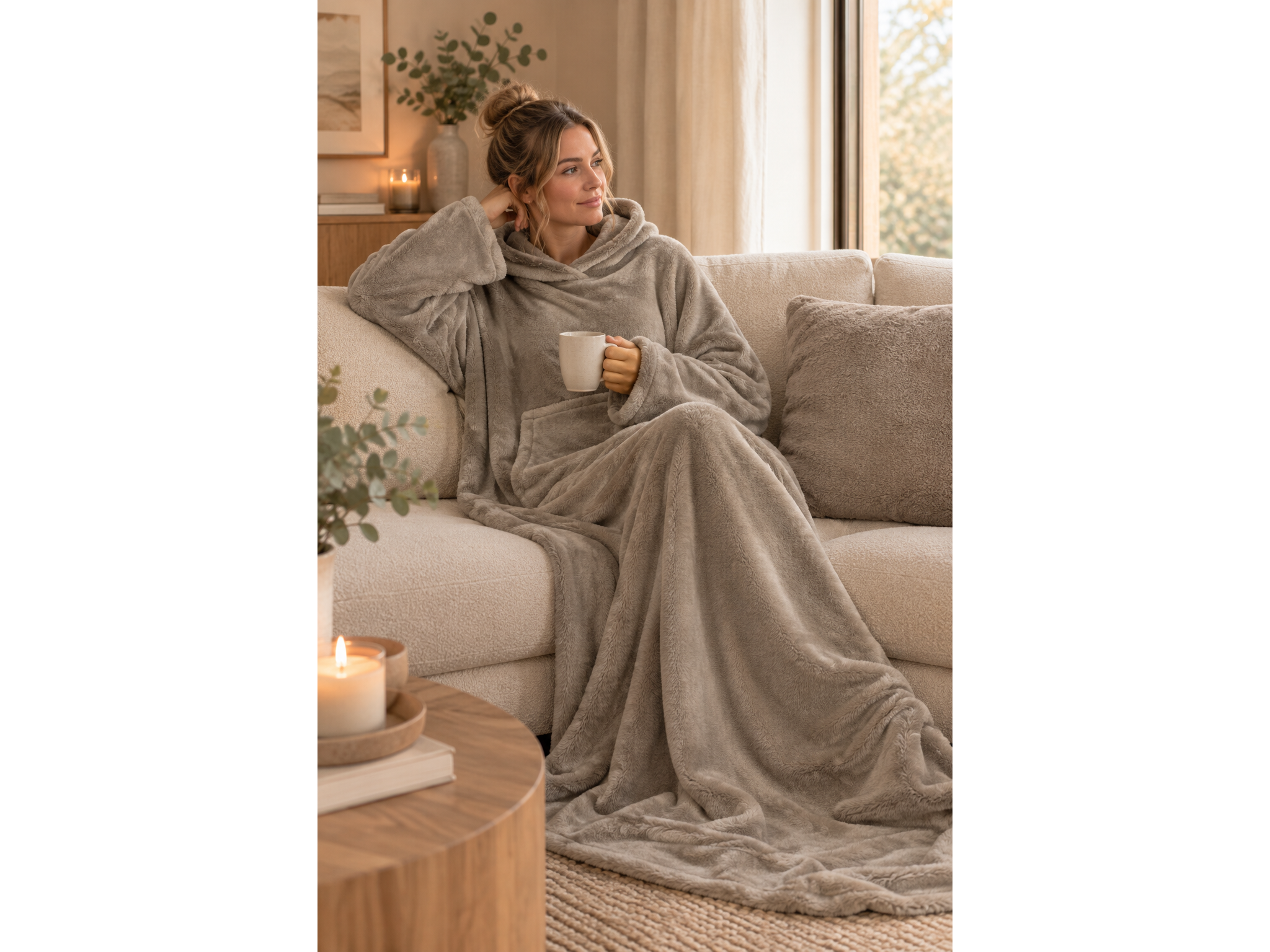 unique-living-deken-met-mouwen-kussen-200x150-taupe-product-1