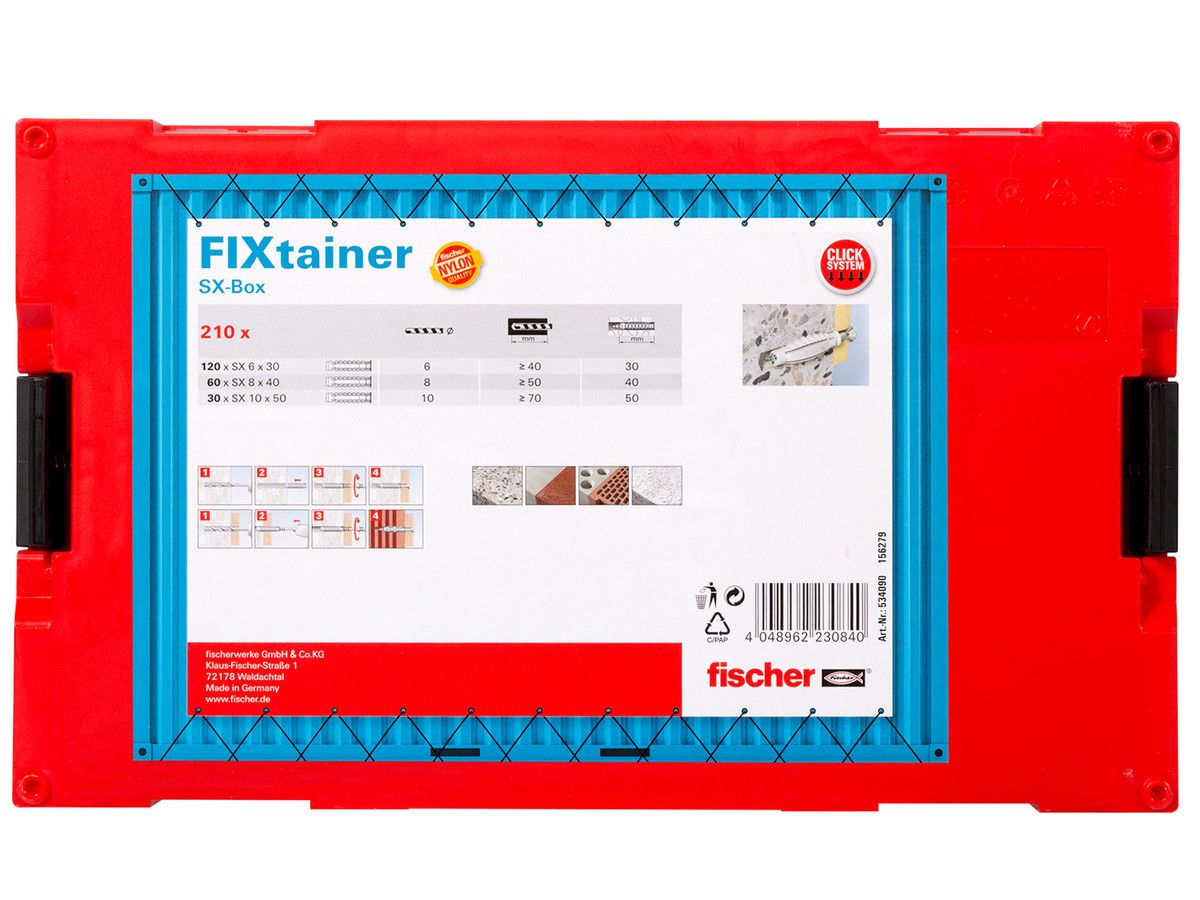 fischer-fixtainer-210-sx-dubel