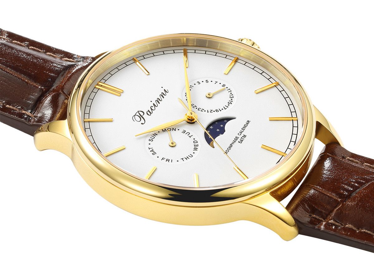 pacinni-moonphase-horloge-gold-white