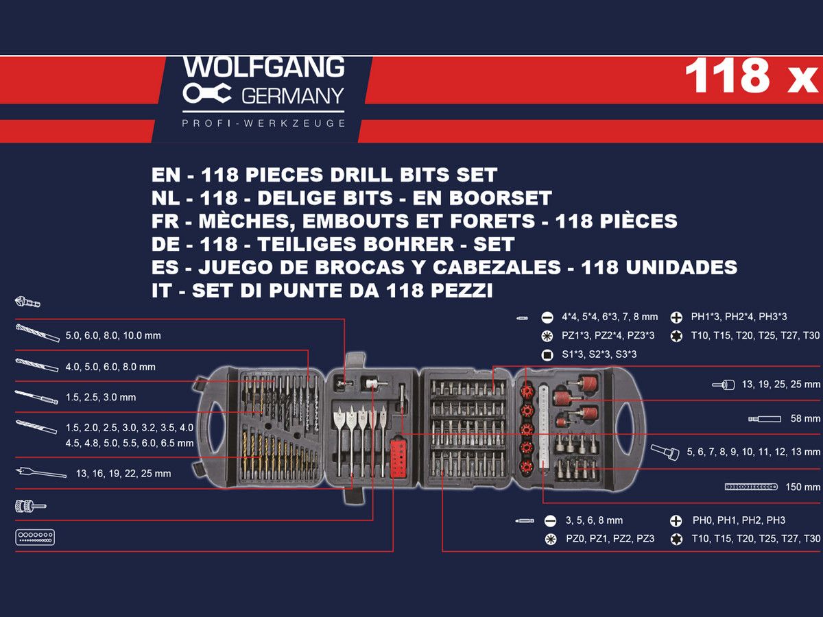 wolfgang-118-teiliges-bohrer-set