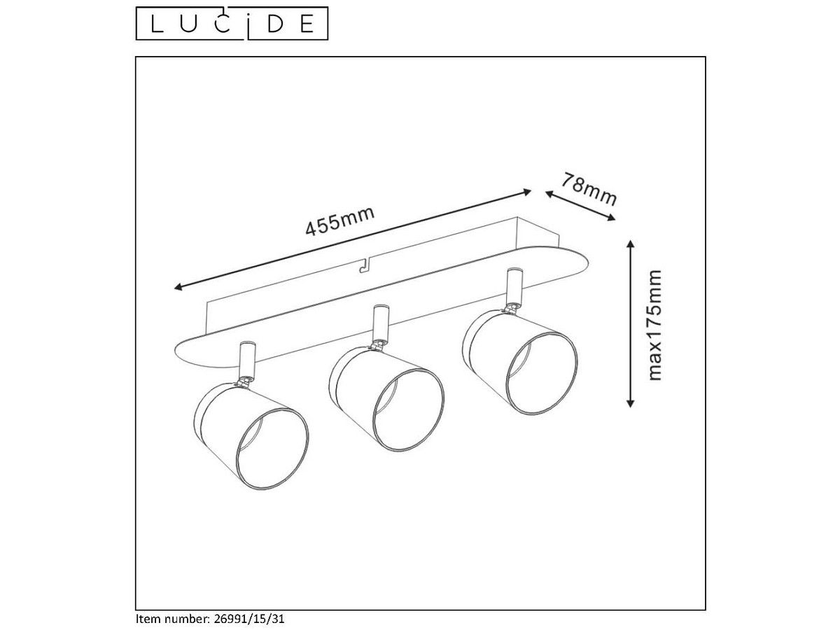 lucide-plafondspot-heloise-3x-led