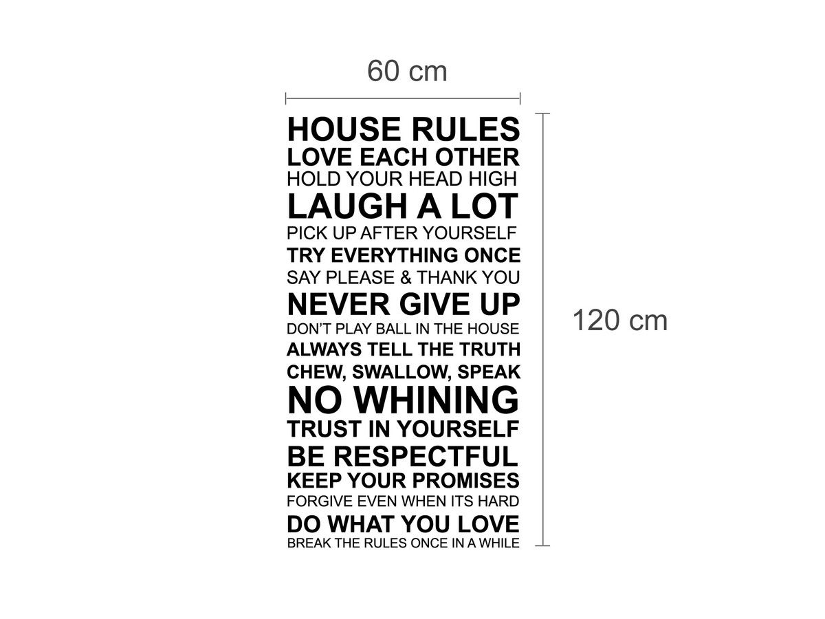 muursticker-house-rules-engelsfrans