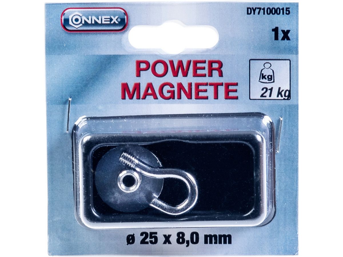 2x-magnes-connex-25-x-8-mm