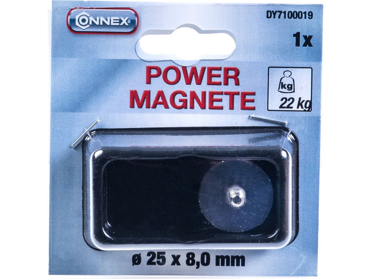 2x-connex-magneet-22-kg-25-x-8-mm