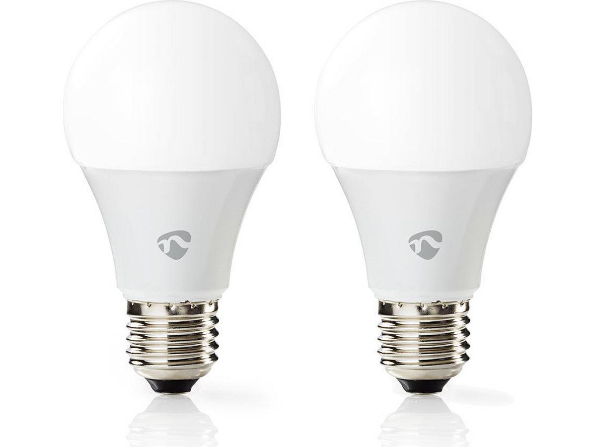 2x-nedis-wi-fi-smart-e27-led-lamp
