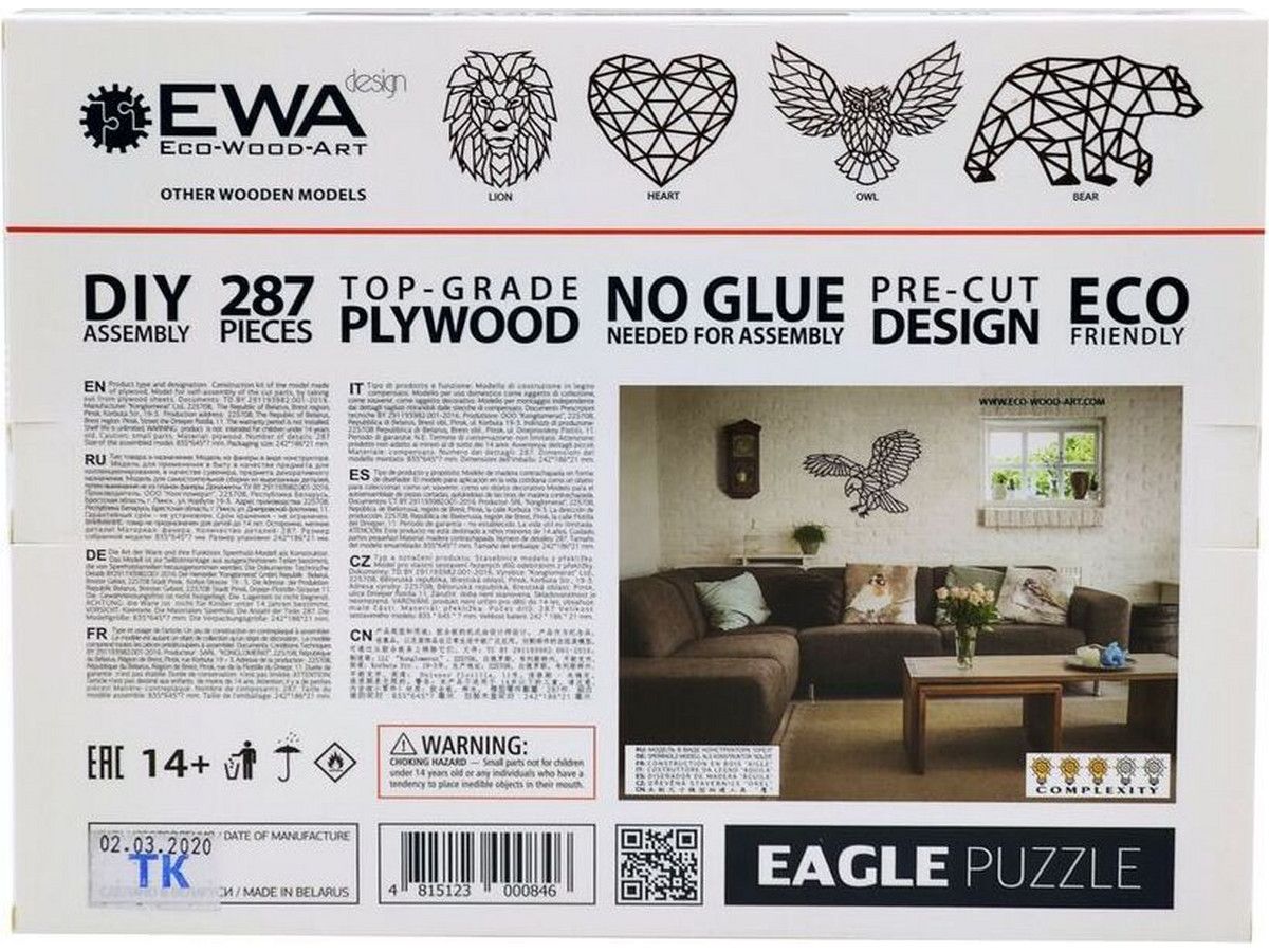 model-drewniany-eco-wood-art-eagle