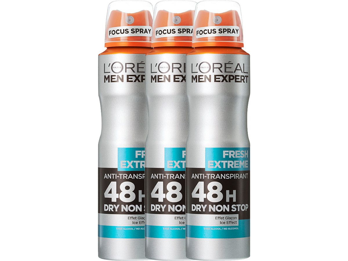 3x-dezodorant-loreal-fresh-extreme-150-ml