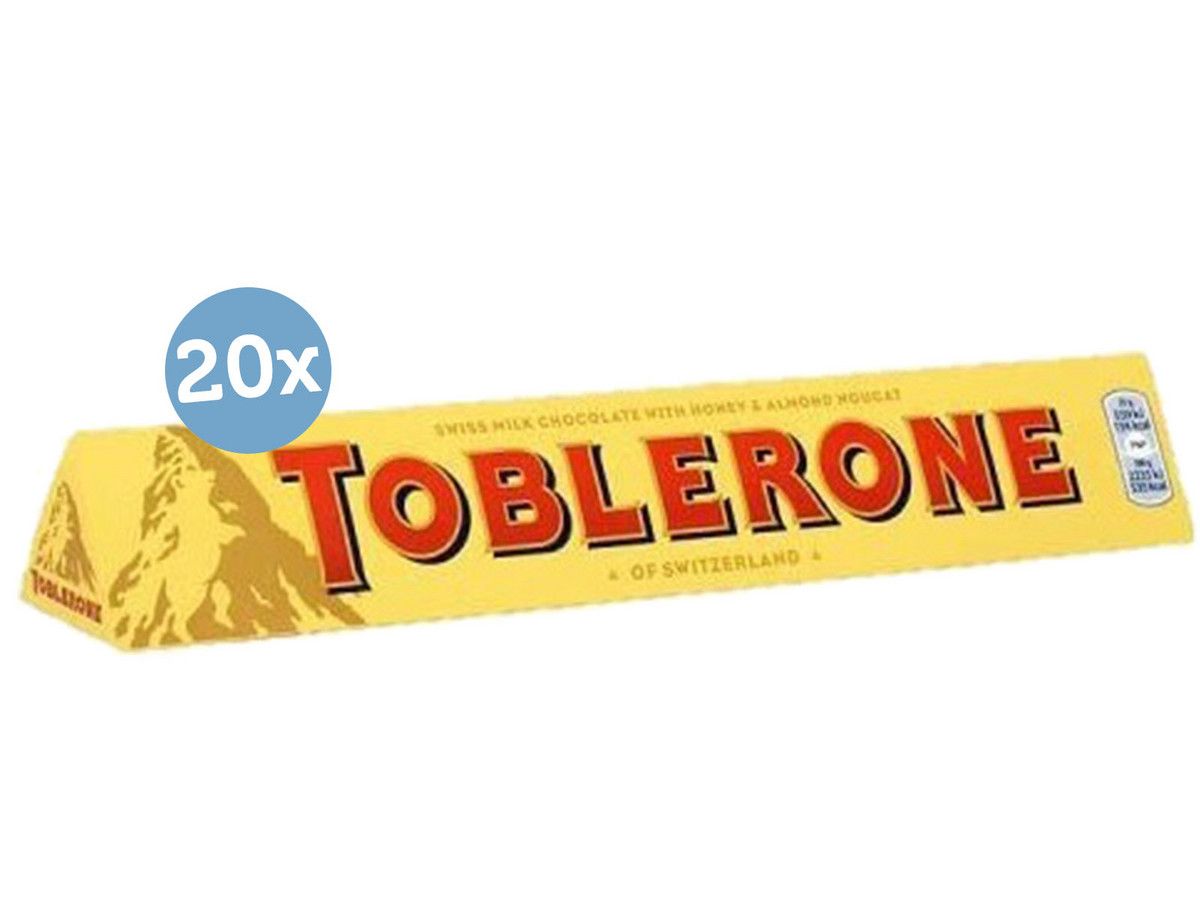 20x-toblerone-melk-100-gram