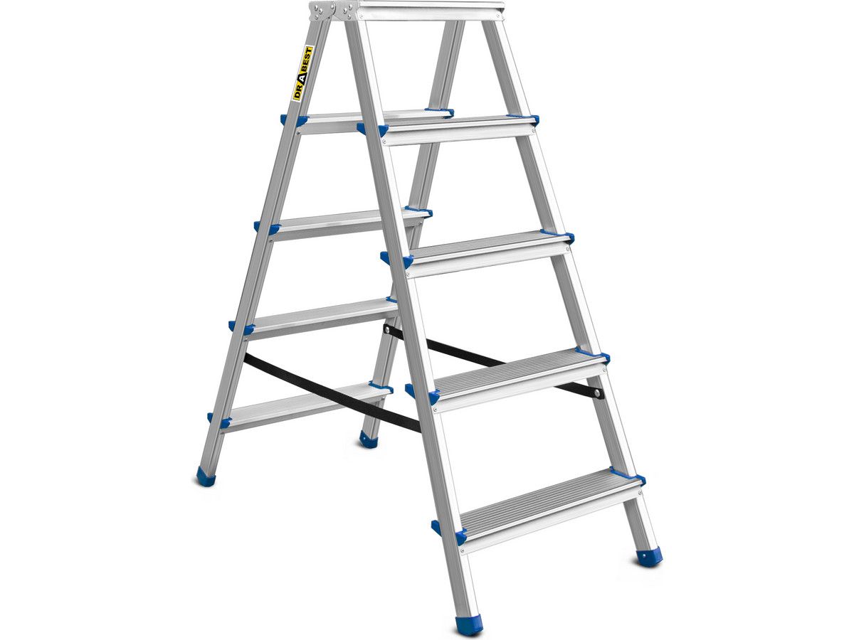 drabest-dubbele-ladder-2x-5-treden