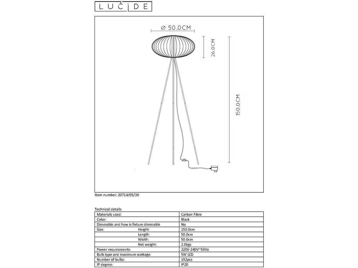 lucide-carbony-vloerlamp-50-cm