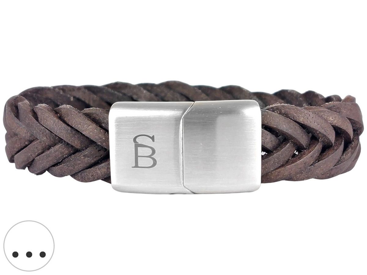 braided-leather-bracelet-heren