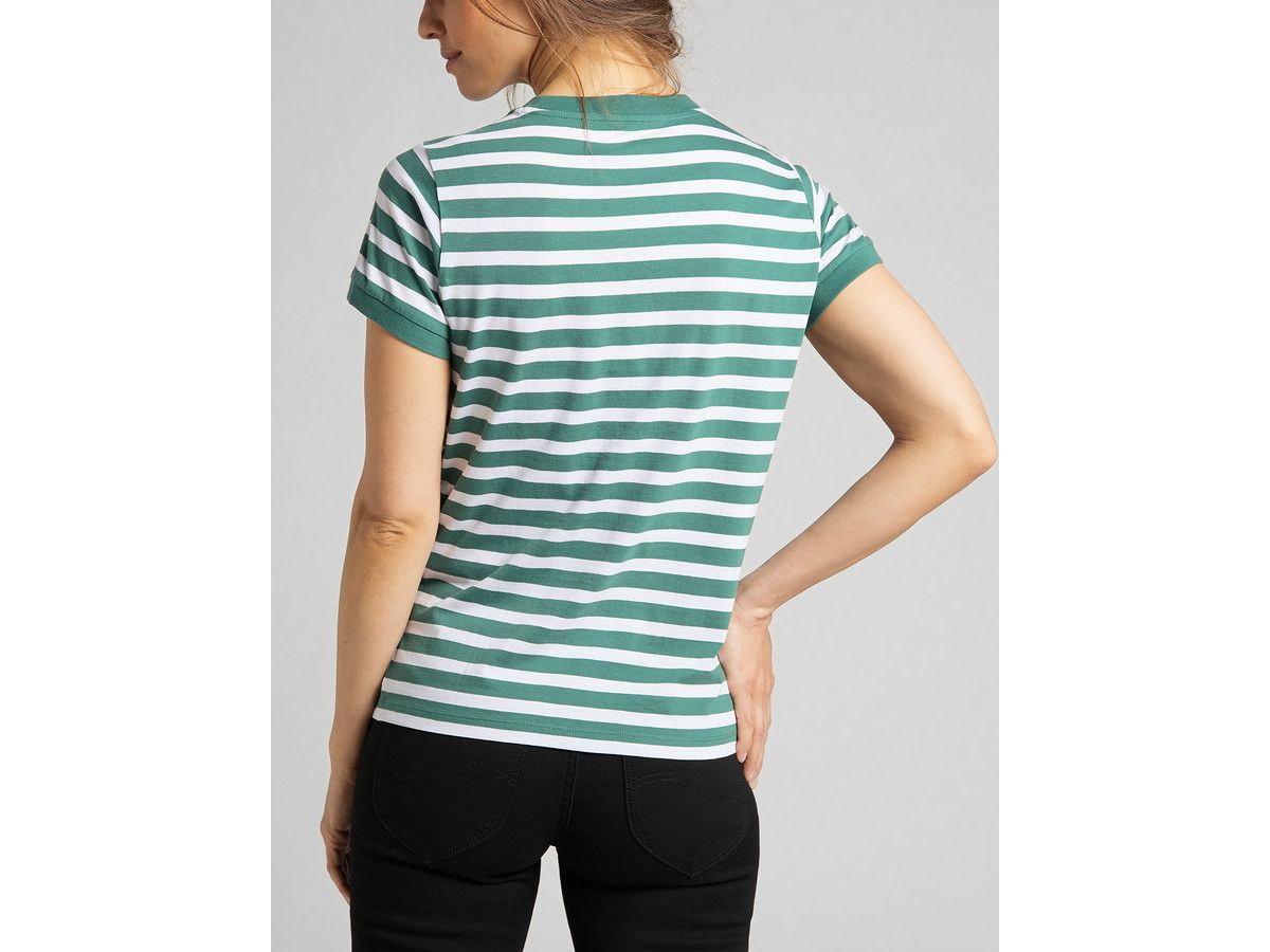 lee-stripe-t-shirt-damen-grun