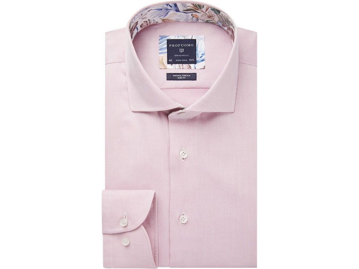 profuomo-non-iron-overhemd-pink