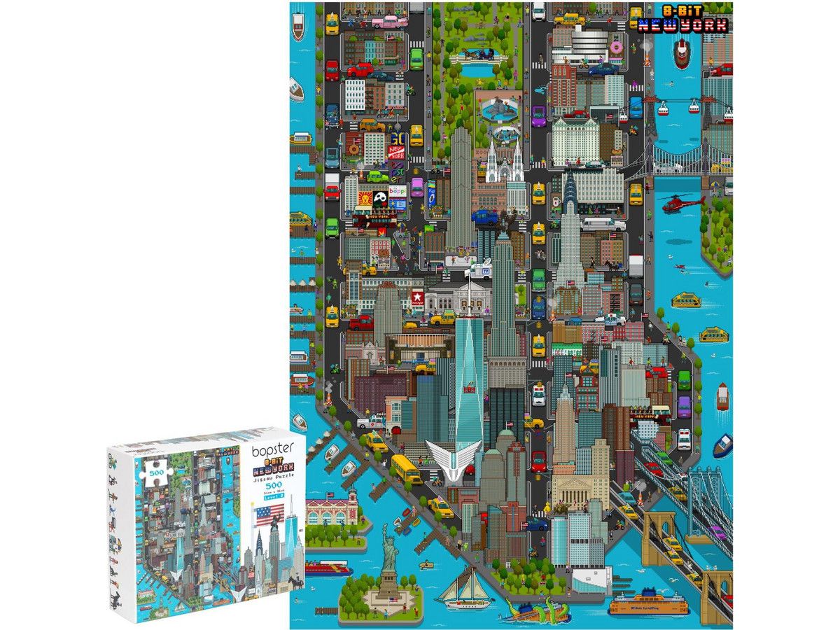 bopster-pixel-puzzel-new-york-500-stukjes