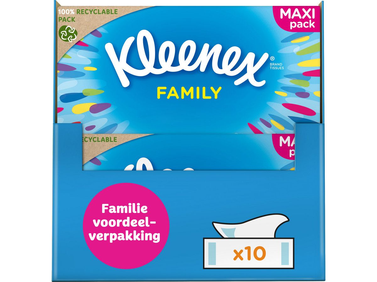 10x-kleenex-family-box-totaal-1280-tissues