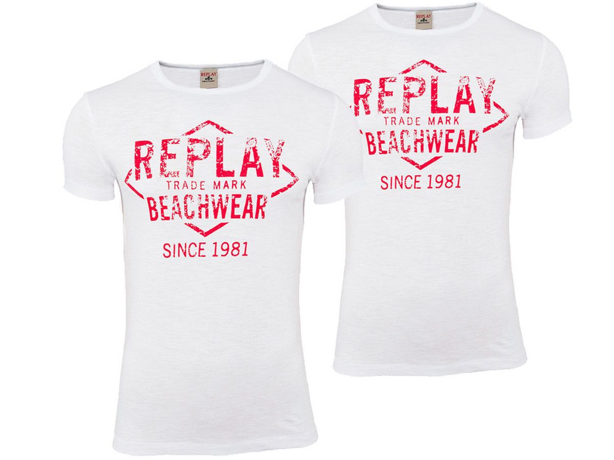 2x-replay-beachwear-t-shirt