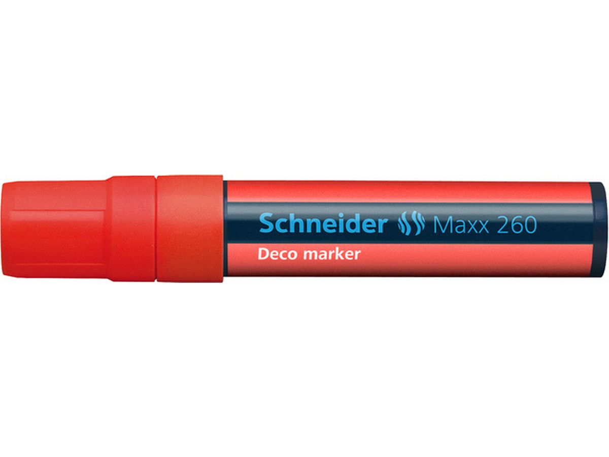 5x-schneider-krijtstift-maxx-260-rood