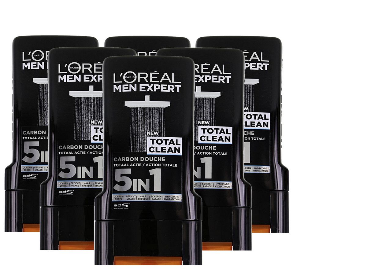 6x-loreal-total-clean-douchegel