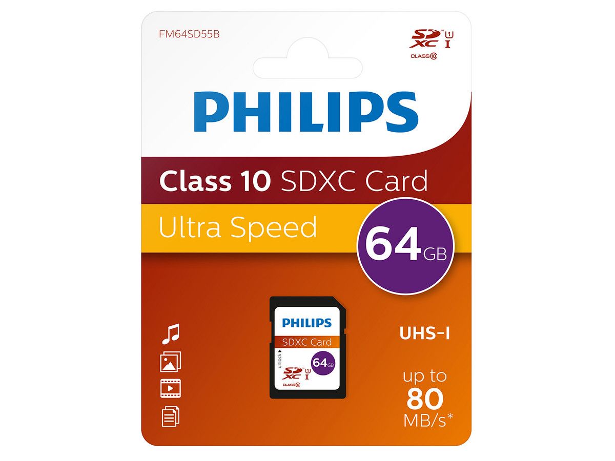 philips-sdxc-karte-64-gb-klasse-10-uhs-i-u1
