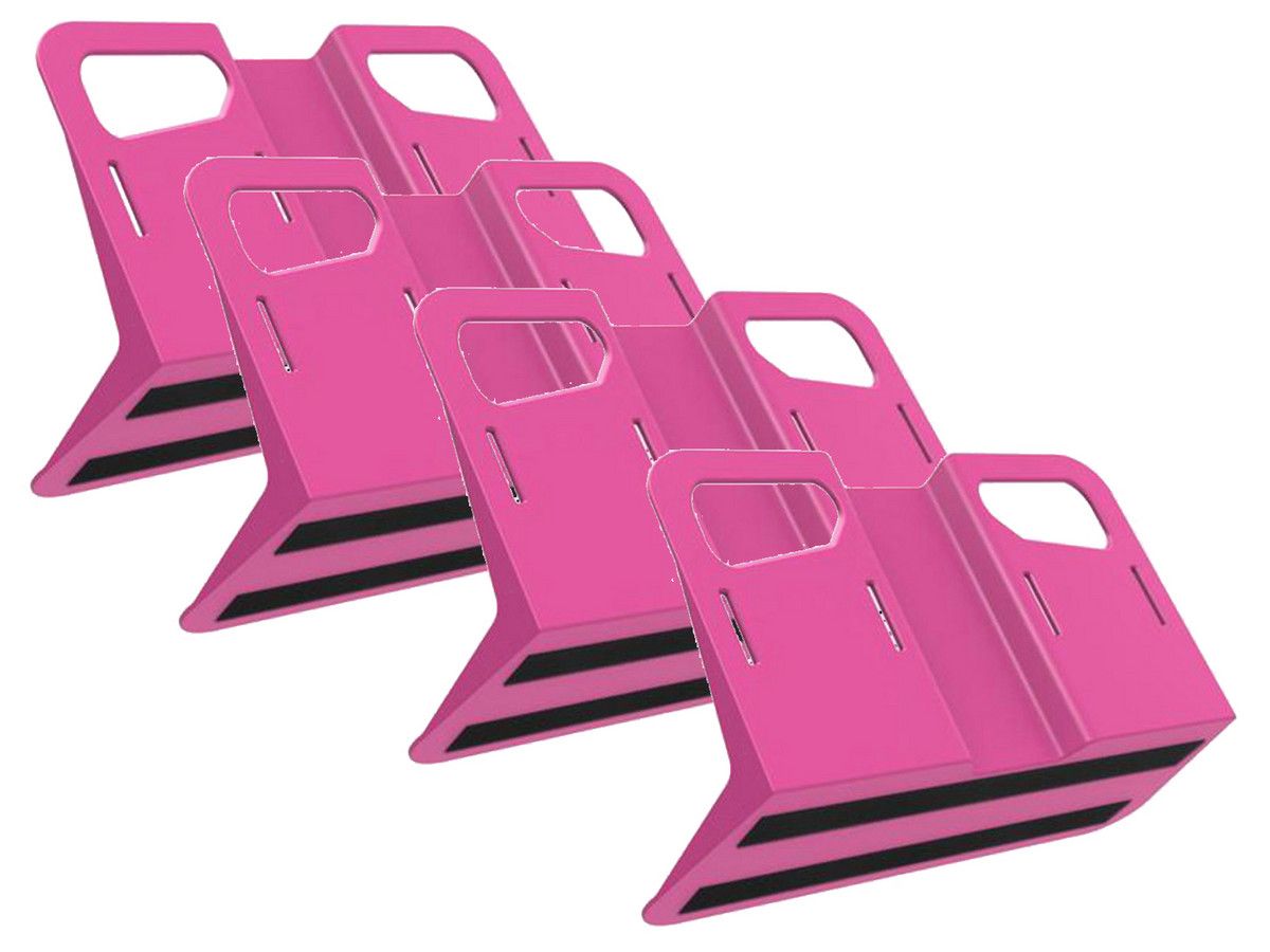 4x-trennelement-fur-kofferraum-pink
