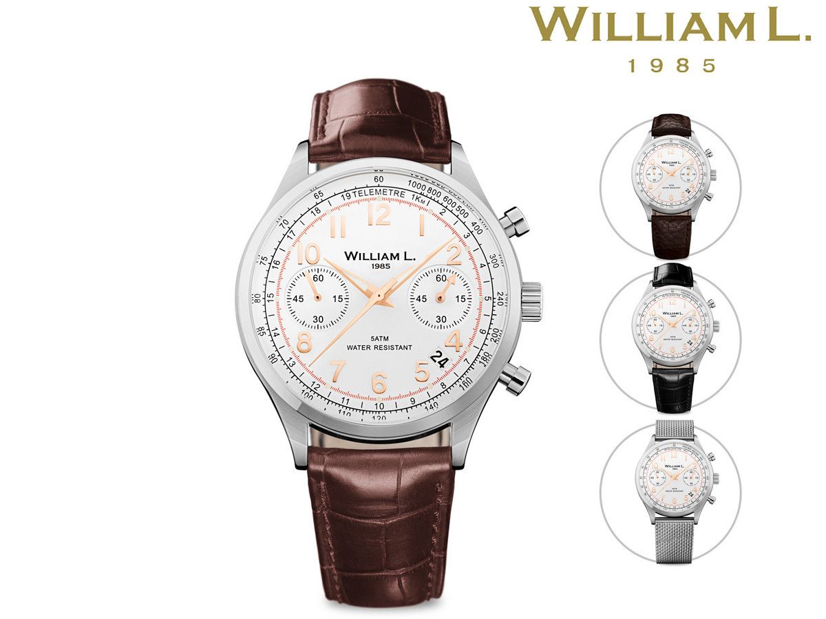 william-l-1985-chronograaf-horloge