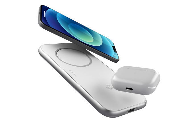 Stacja ładująca 3w1 Zens Qi | MagSafe | 45 W