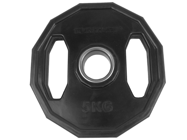 Tunturi 5 kg Olympic Plate Black
