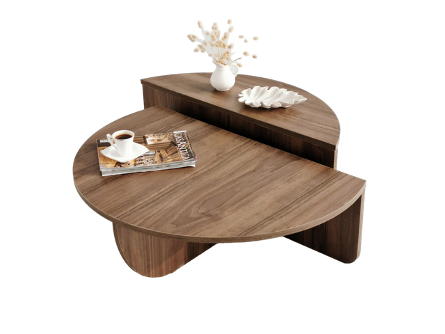 Stoliki kawowe Kalune Podium | Walnut