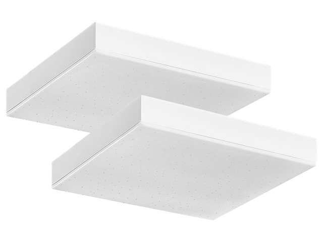 2x Lampa sufitowa Ledvance Smart+ WiFi Planon Frameless Sparkle | 30 x 30 cm | 850 lm